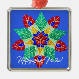 Adorno Metálico Estilo filipino elegante del Parol, FilAm,