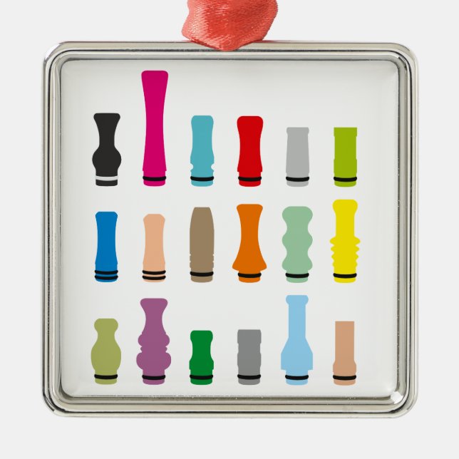 Adorno Metálico Estilos de la extremidad del goteo (Frente)