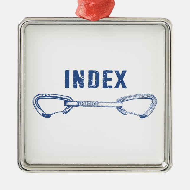 Adorno Metálico Estiramiento de índice rápido (Frente)