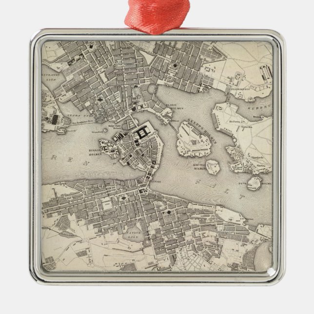 Adorno Metálico Estocolmo, Suecia (Frente)