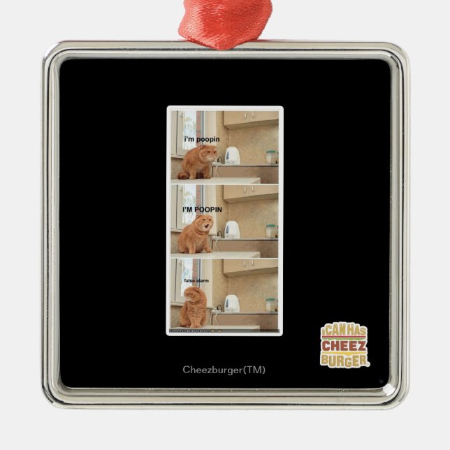 Adorno Metálico ¡Estoy hablando! (Frente)