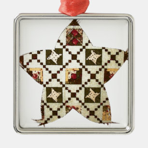 Adorno Metálico Estrella de colcha