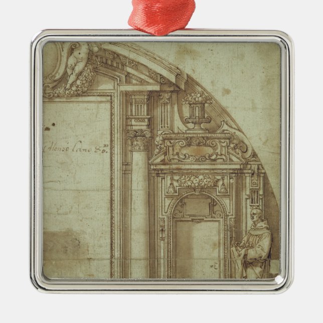 Adorno Metálico Estudio arquitectónico (Frente)