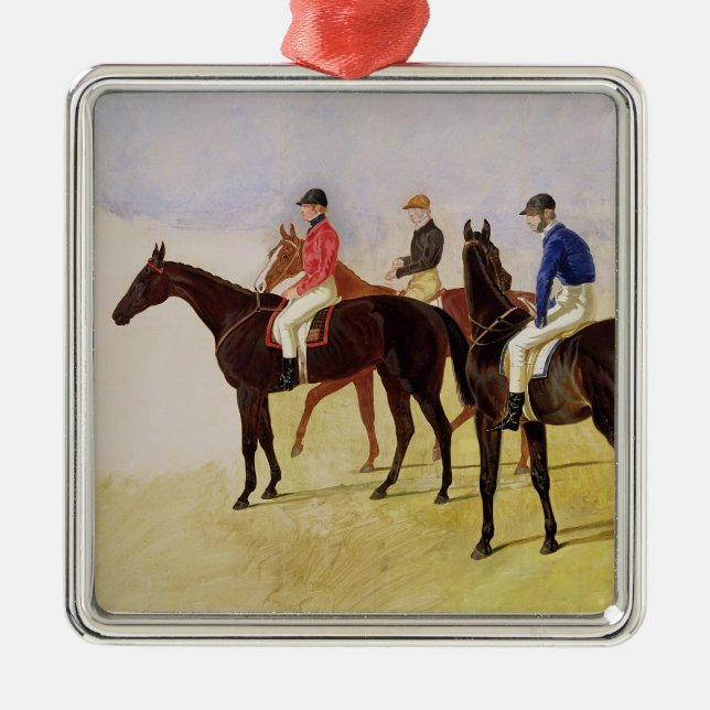 Adorno Metálico Estudio de tres grietas de la carrera de (Frente)