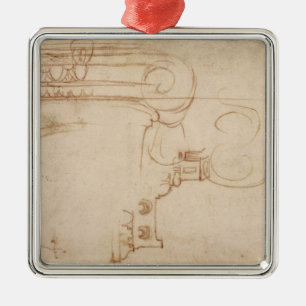 Adorno Metálico Estudio de un capital iónico