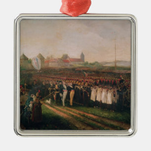 Adorno Metálico Estudio del Guardia Nacional y del fuego