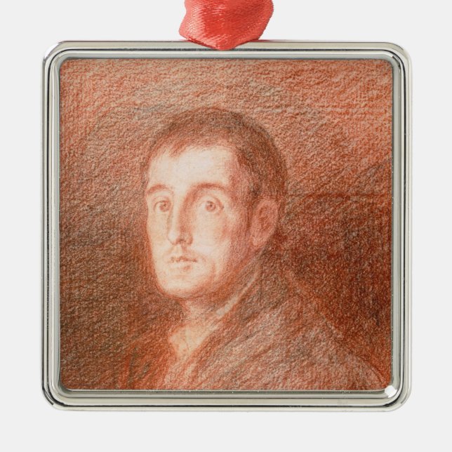 Adorno Metálico Estudio para un retrato ecuestre (Frente)