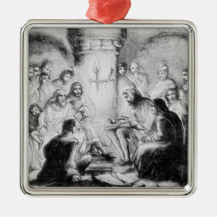 Adorno Metálico Estudio secreto de la biblia de Wycliffe