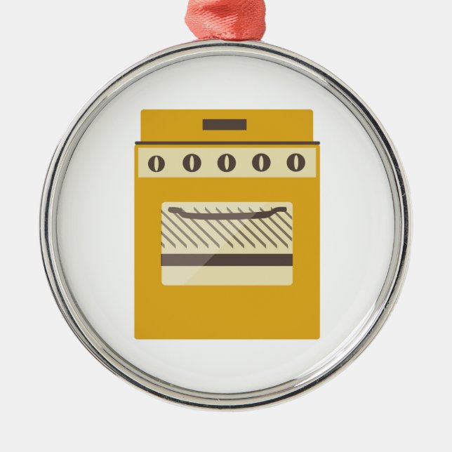 Adorno Metálico Estufa de cocina (Frente)