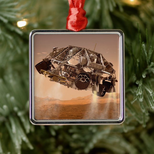 Adorno Metálico Etapa De Rover Y Descenso Para El Laboratorio Cien (Árbol)