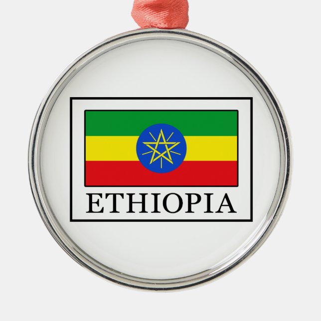 Adorno Metálico Ethiopia (Frente)