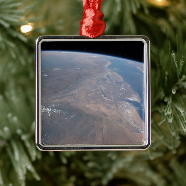 Adorno Metálico Etiopía Y Parte Del Mar Rojo (Árbol)