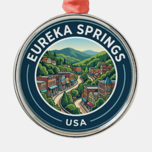 Adorno Metálico Eureka Springs EE. UU.