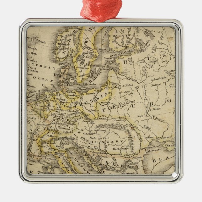 Adorno Metálico Europa 52 (Frente)