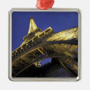 Adorno Metálico Europa, Francia, París, Torre Eiffel, tarde 2