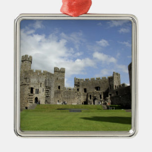 Adorno Metálico Europa, Gales, Caernarfon. Castillo de Caernarfon,