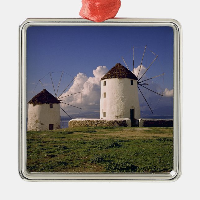 Adorno Metálico Europa, Grecia, Mykonos. Lavado blanco (Frente)