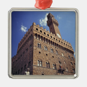 Adorno Metálico Europa, Italia, Florencia. El Plazzo medieval