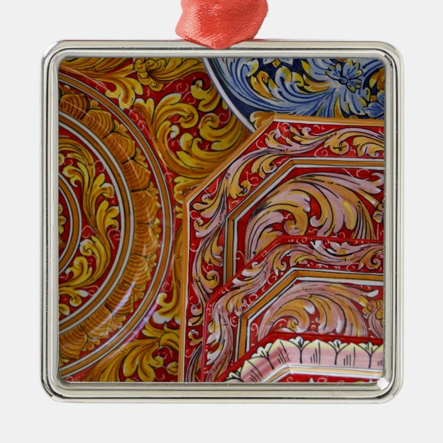 Adorno Metálico Europa, Italia, Sicilia, Taormina. Tradicional 2 (Frente)