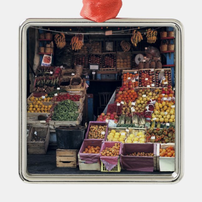 Adorno Metálico Europa, Italia, Venecia. Frutos y (Frente)
