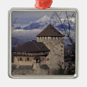 Adorno Metálico Europa, Liechtenstein, Vaduz. Castillo de Vaduz,