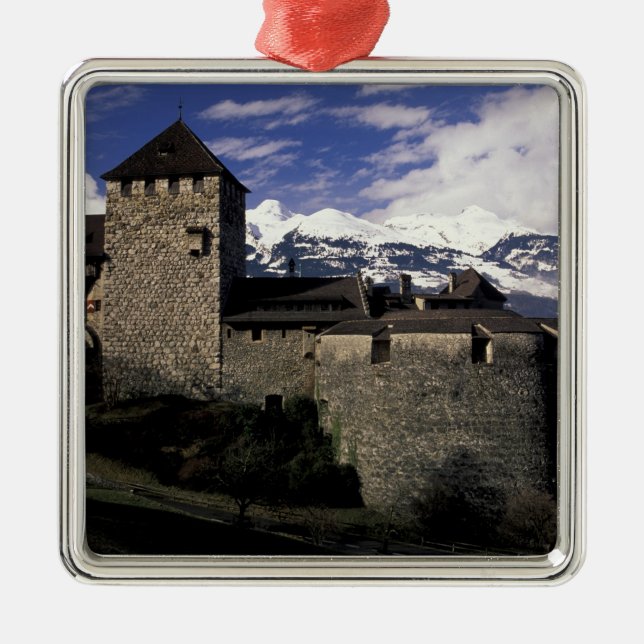 Adorno Metálico Europa, Liechtenstein, Vaduz. Castillo de Vaduz, 2 (Frente)