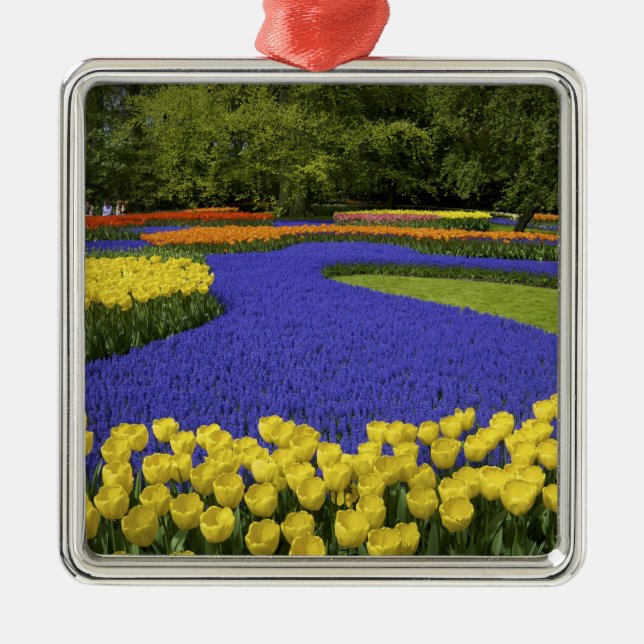 Adorno Metálico Europa, Países Bajos, Holanda, Lisse, Keukenhof (Frente)