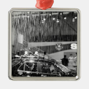 Adorno Metálico Europa, Suiza, Ginebra. Salón del Automóvil de Gin