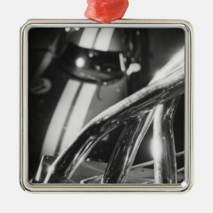 Adorno Metálico Europa, Suiza, Ginebra. Salón del Automóvil de Gin