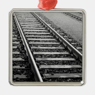 Adorno Metálico Europa, Suiza, Zurich. Vías de tren