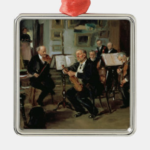 Adorno Metálico Evening musical, 1906