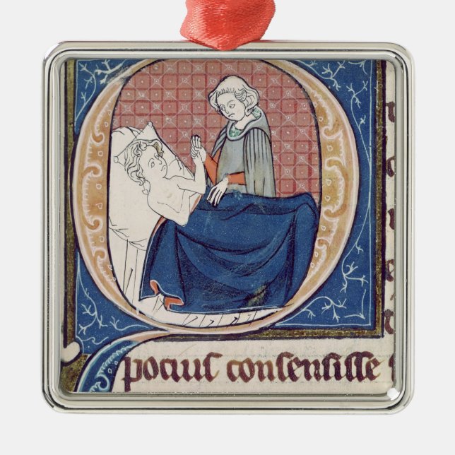 Adorno Metálico Examen de un paciente (Frente)