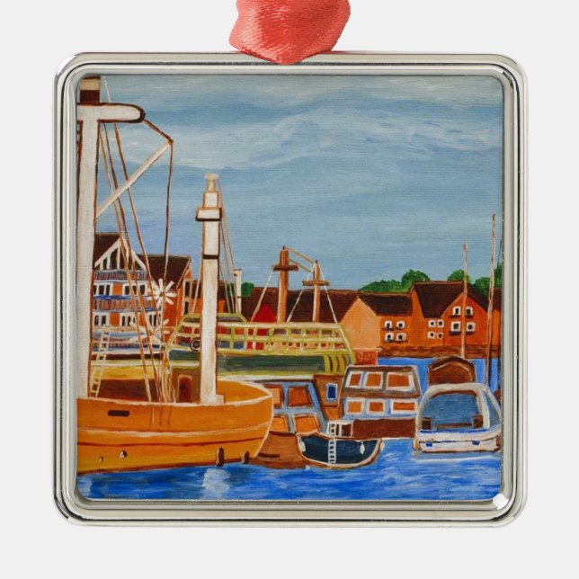 Adorno Metálico Exeter Devon Inglaterra (Frente)