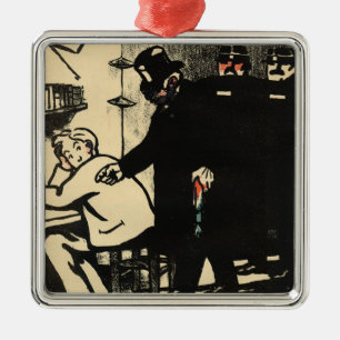 Adorno Metálico Exilian a un preso de crímenes y