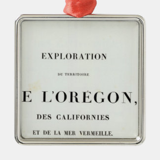 Adorno Metálico Exploración de Oregon 3