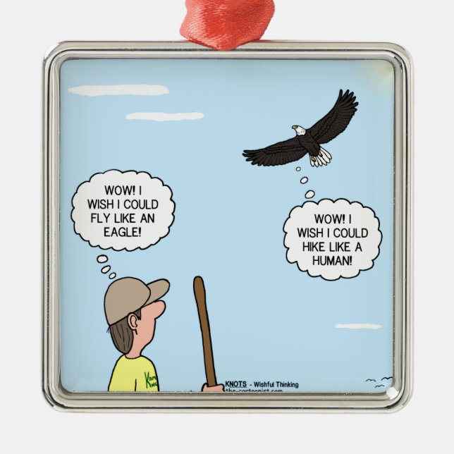 Adorno Metálico Explorador y pensamientos de Eagle (Frente)