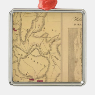 Adorno Metálico Explotación minera y referencia Co de Humboldt