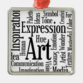 Adorno Metálico Expresión artística para el artista o la persona