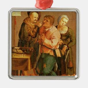 Adorno Metálico Extracción del diente