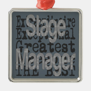 Adorno Metálico Extraordinaria de administrador de escenarios