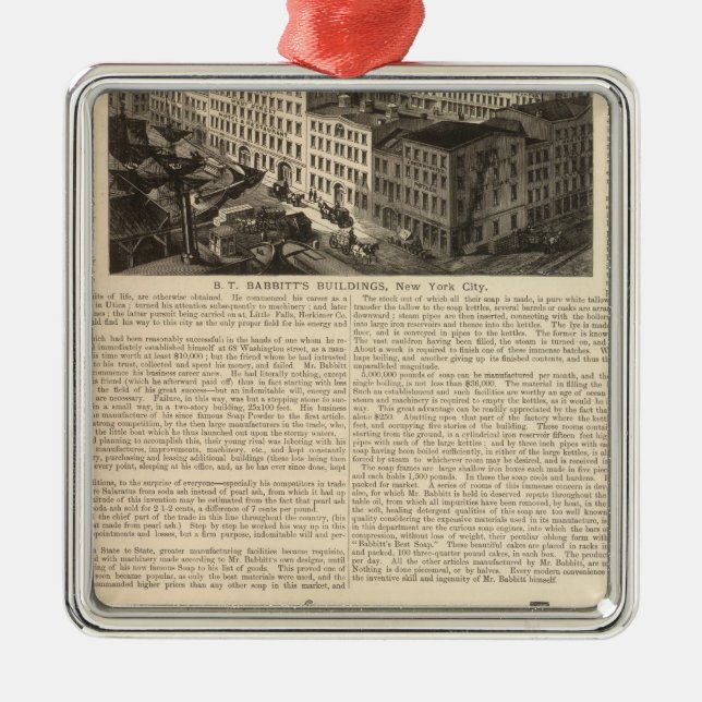 Adorno Metálico Fabricación, almacenes (Frente)