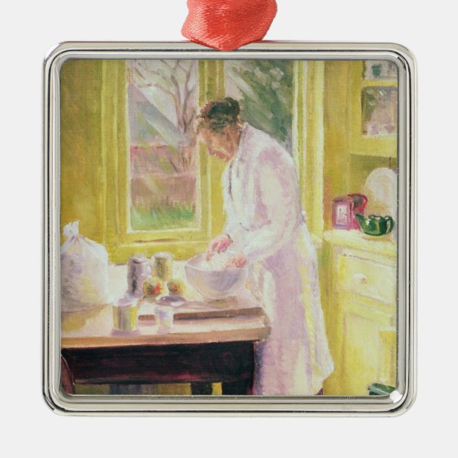 Adorno Metálico Fabricación de la empanada de Apple (Frente)