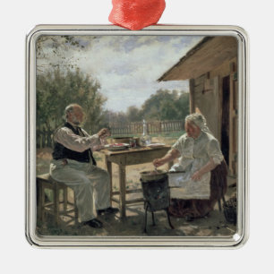 Adorno Metálico Fabricación del atasco, 1876