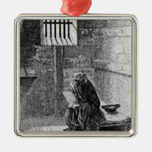 Adorno Metálico Fagin en la célula condenada