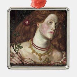 Adorno Metálico Fair Rosamund (Mujer Elegante y Hermosa Redhead)