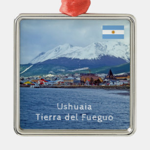 Adorno Metálico Famoso Ushuaia - Tierra del Fuego, Argentina
