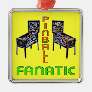 Adorno Metálico Fanático del pinball
