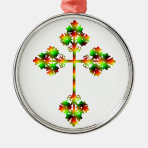 ADORNO METÁLICO FANCY CROSS