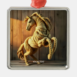 Adorno Metálico Fantasía Cute Knot Caballo Artado