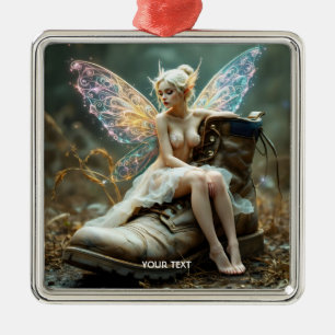 Adorno Metálico Fantasy Cute Old Big Boot